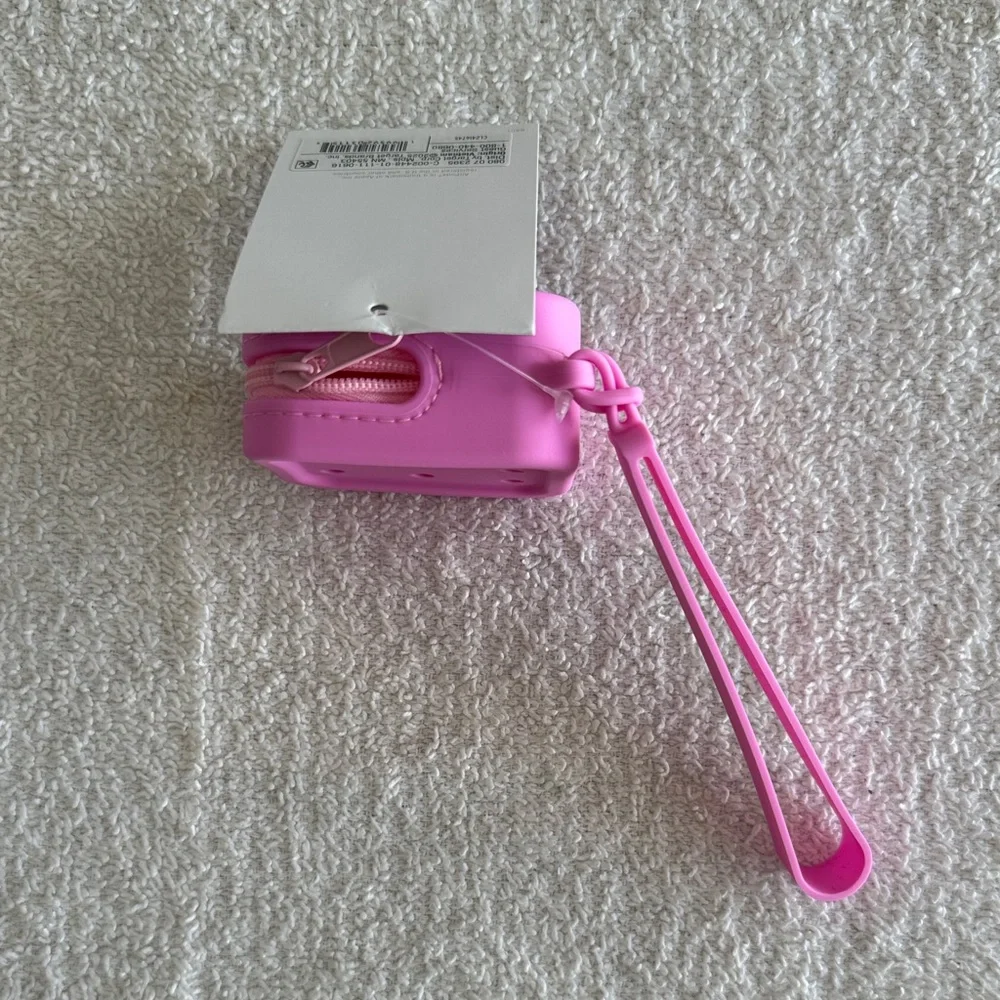 Heyday Pink Earbuds Pop-in Case Cover with Dog Charm